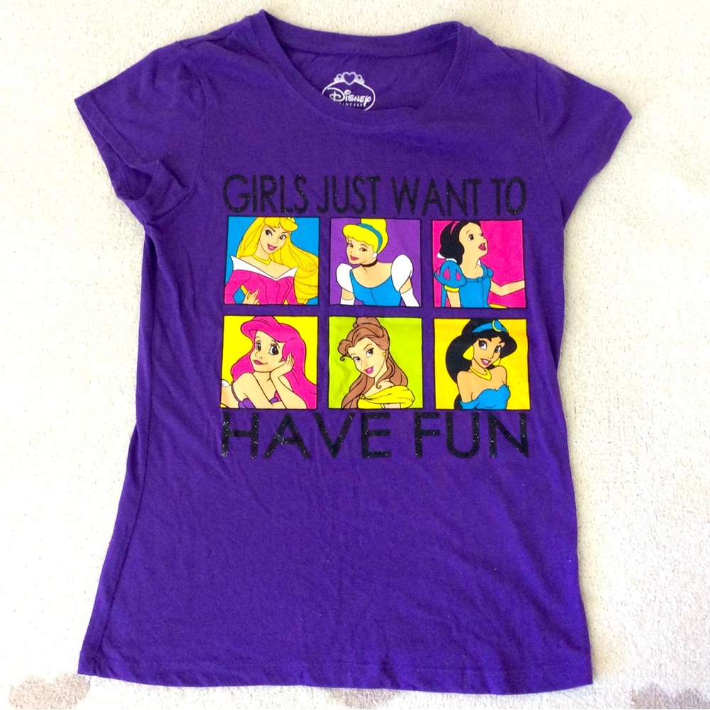 Disney Princess Princess purple T-shirt XL(14/16)